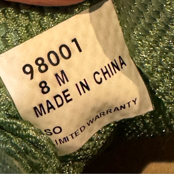 Footjoy Empower Spikeless Athletic Golf Shoe Womens Size 8 98001 Blue Yellow - Picture 6 of 8